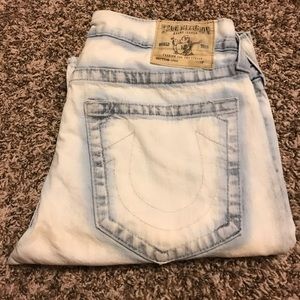 🆕Men's size 34 White True Religion Jeans