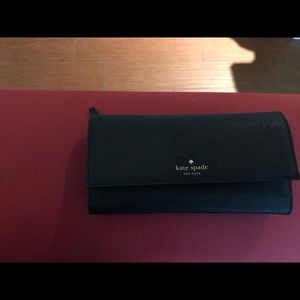 Kate Spade leather tech wallet