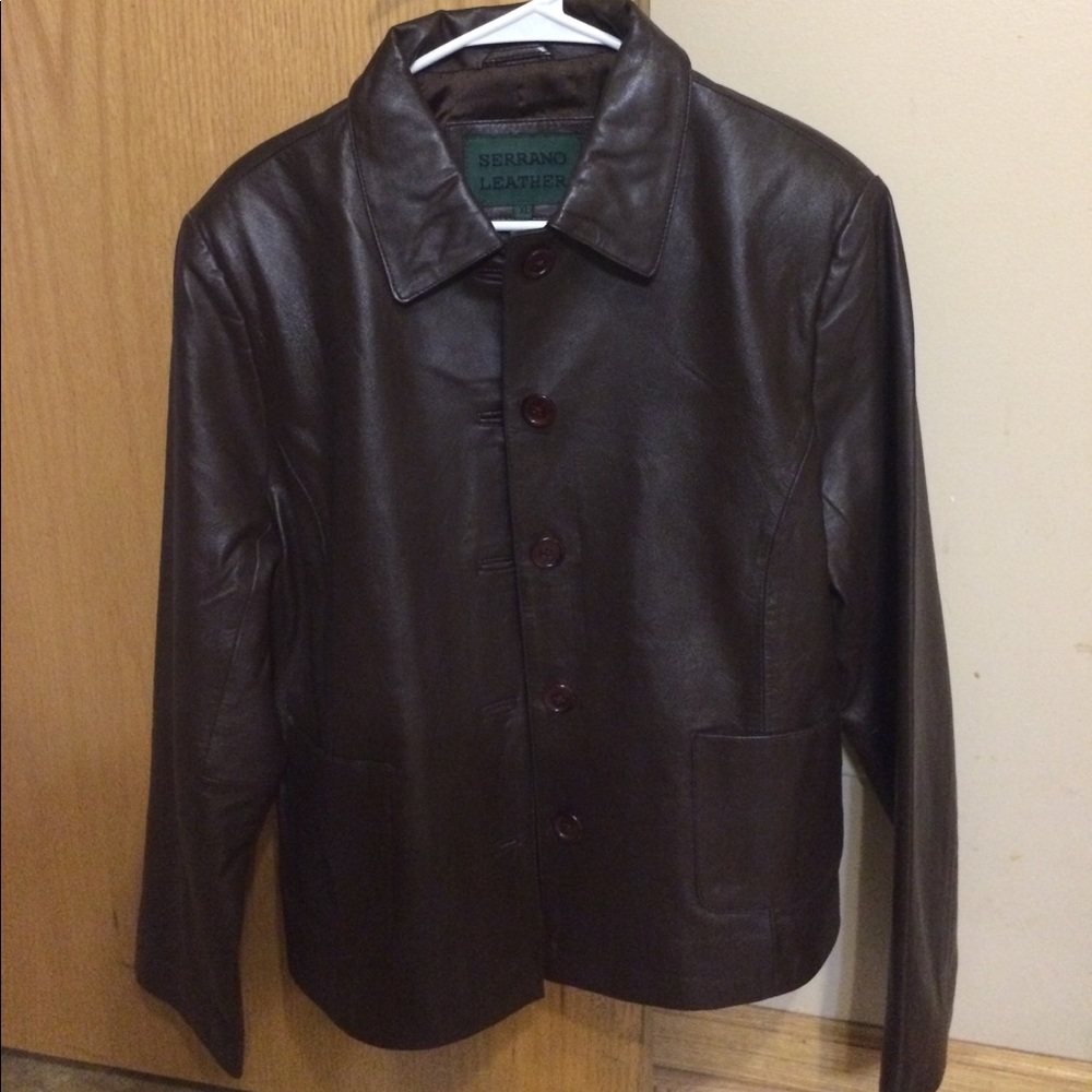 Serrano soft leather jacket -women's xl