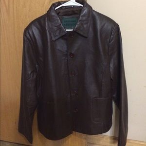 Serrano soft leather jacket -women's xl