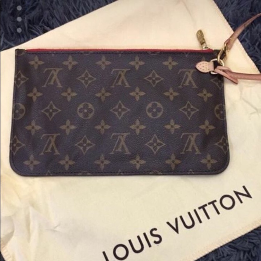 Authentic LV wristlet