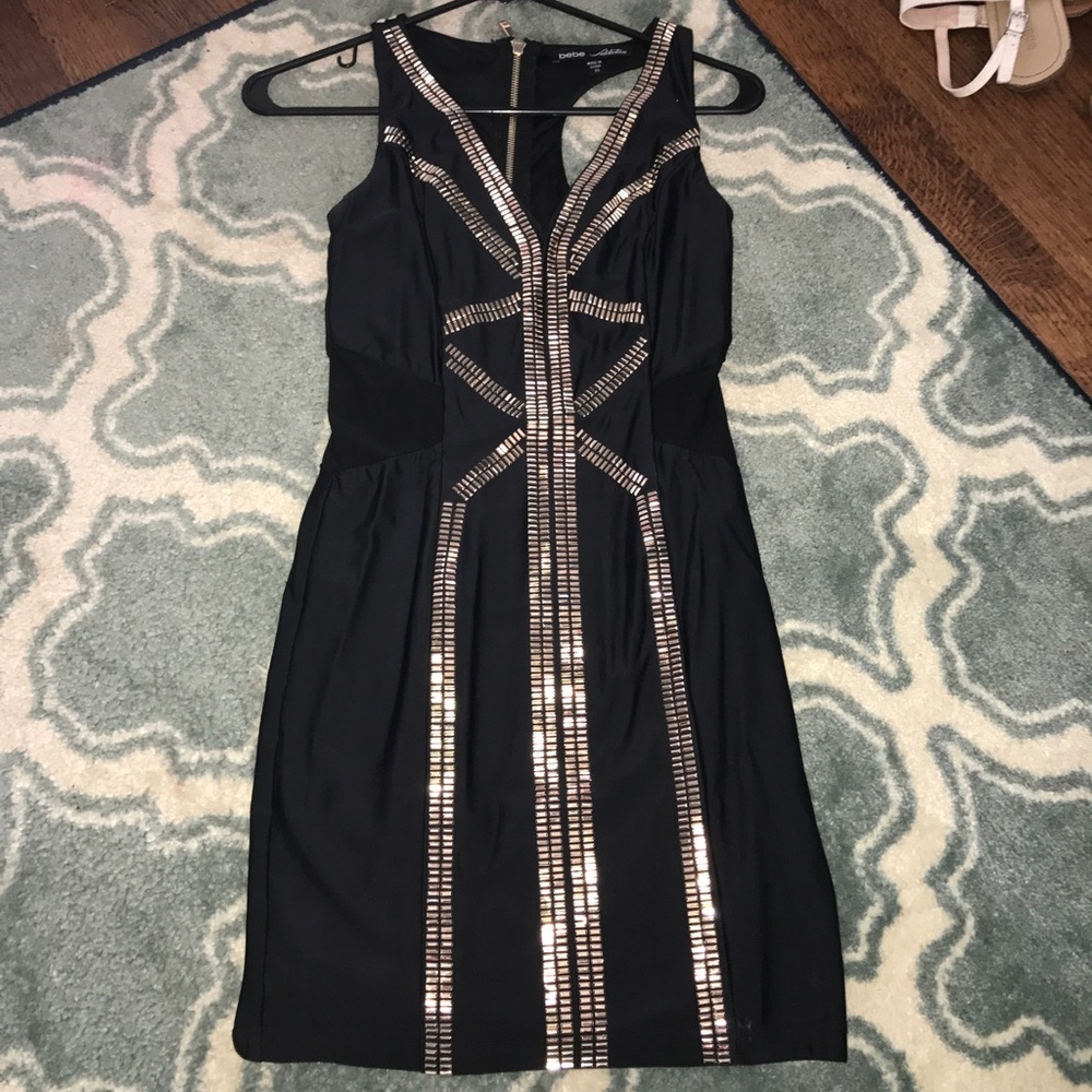 Bebe Black Mini Dress