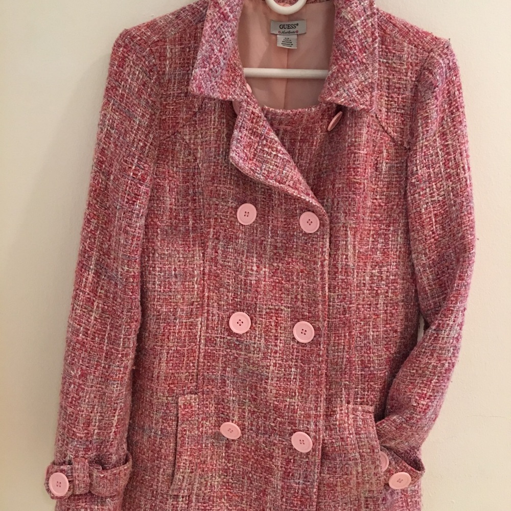 Pink Pea Coat