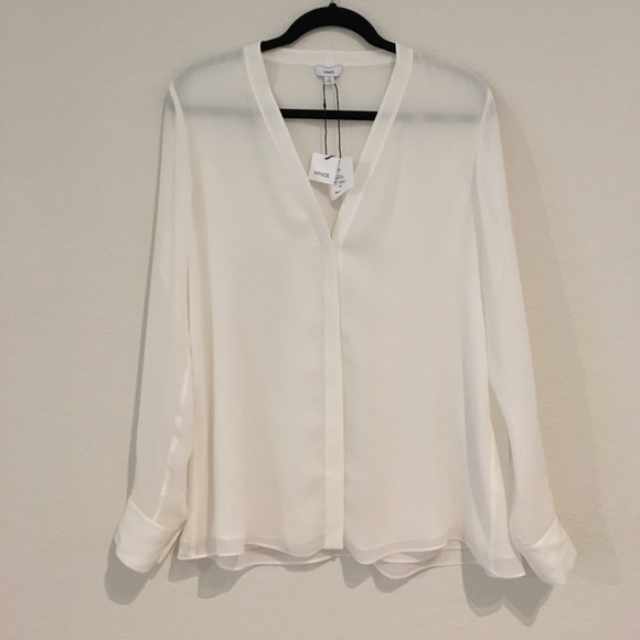 Vince Tops - NWT Vince Silk blouse