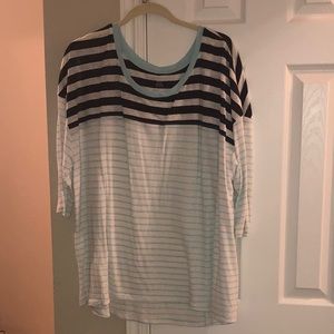 Lane Bryant Striped Top