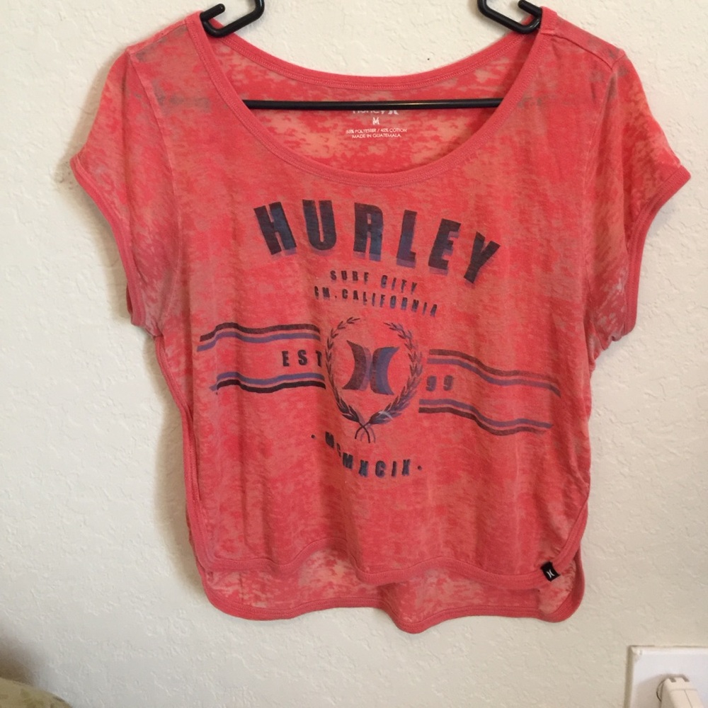 Hurley crop top