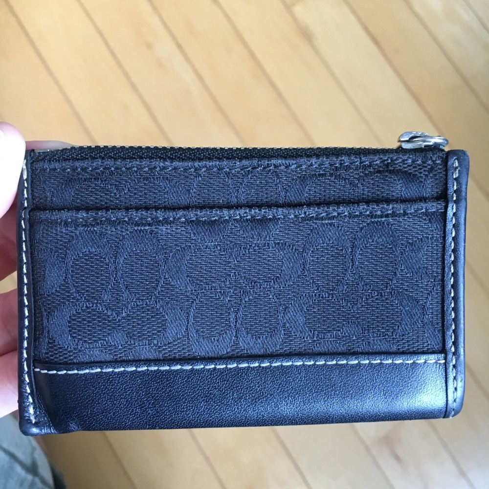 Coach card holder