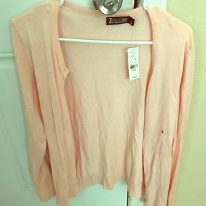 New York & Company cardigan (pink)
