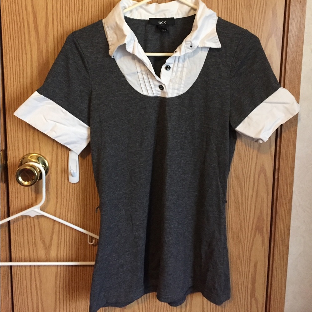 Collared shirt sleeve shirt