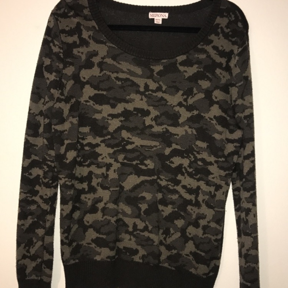 Camo Sweater