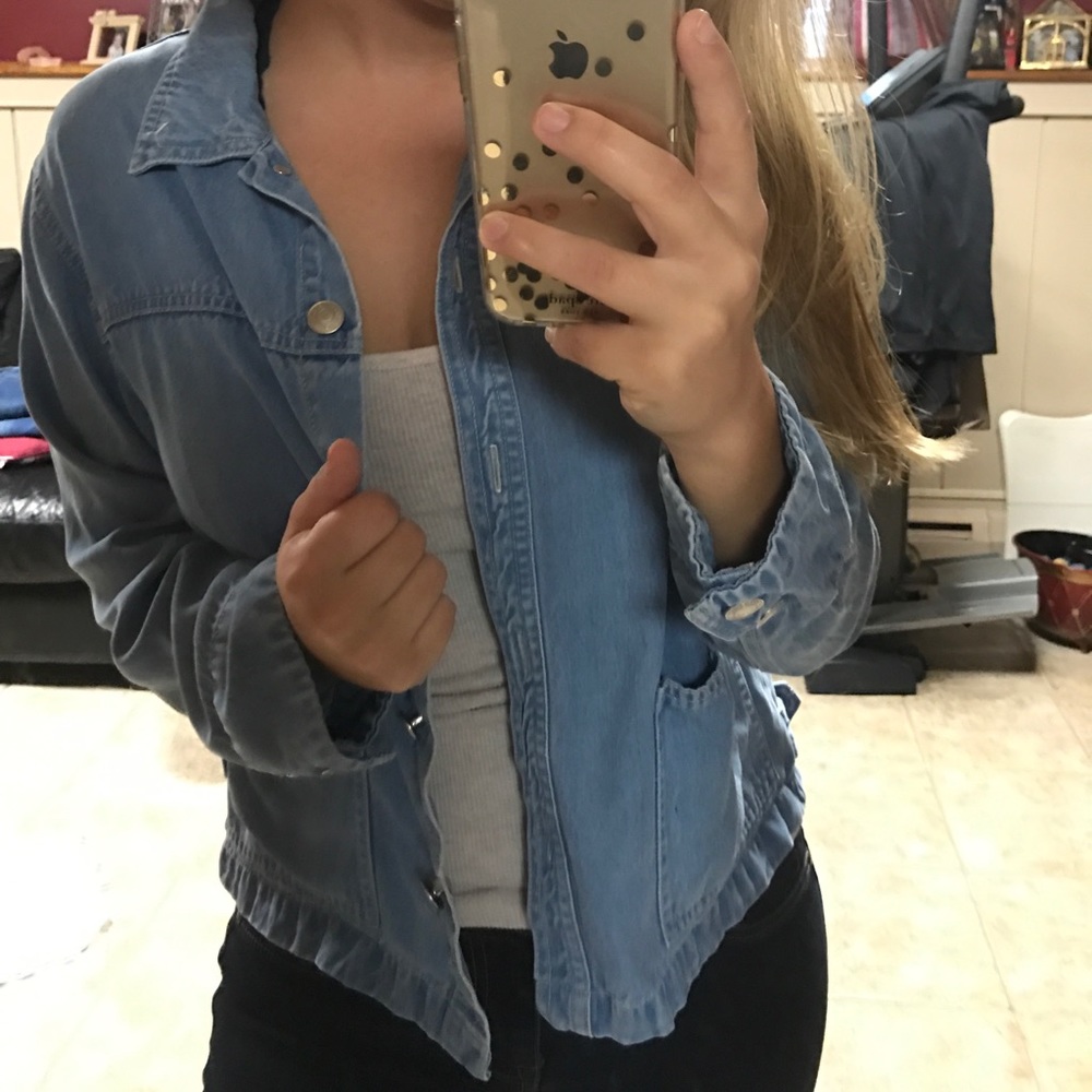 Fall Vintage jean/ denim jacket