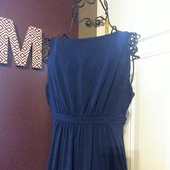 Susan Monaco Navy Tank Dress sz Med - Picture 5 of 6