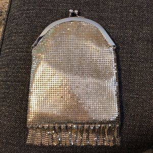 RSVP Gold/Silver Mirror Bag NWT