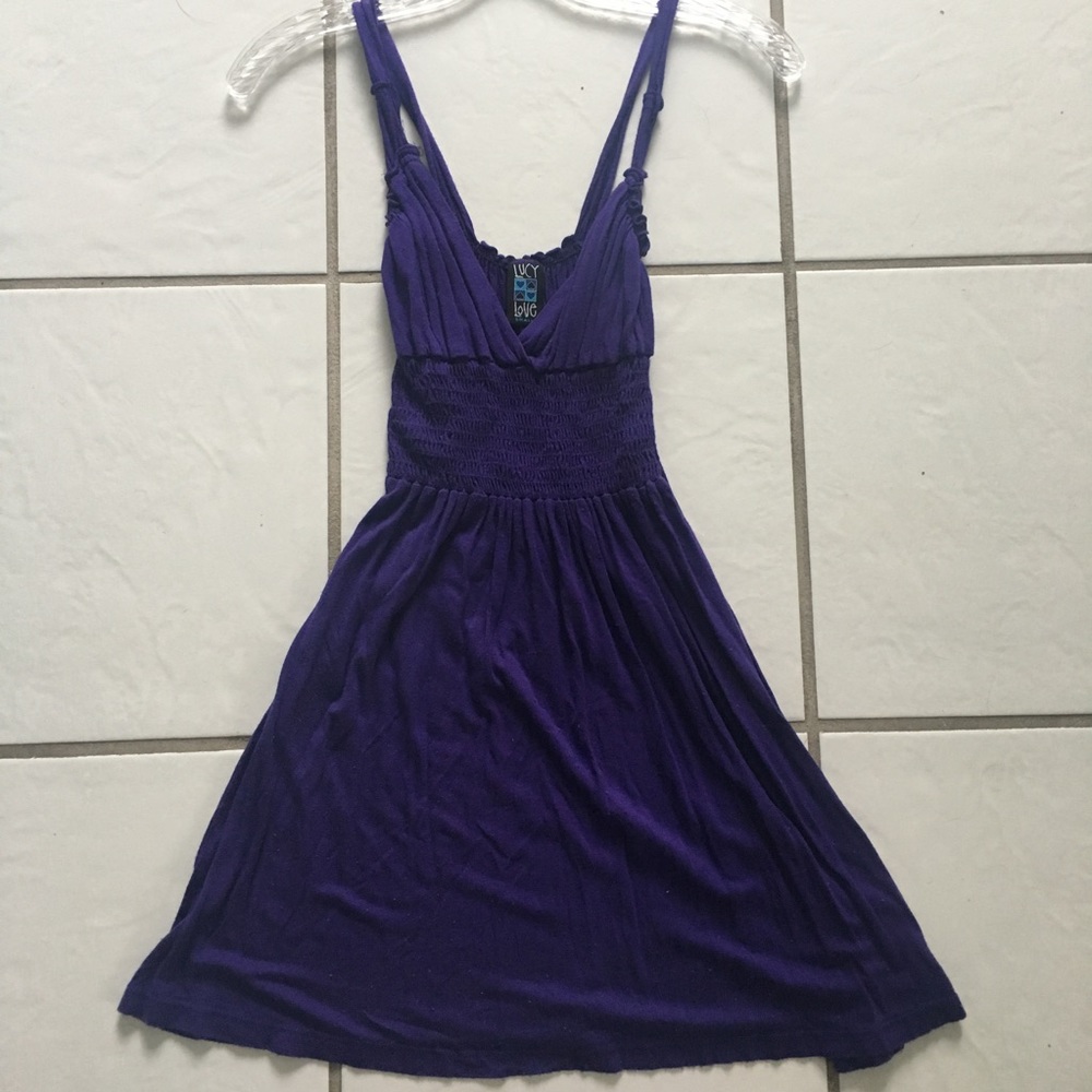 Purple Lucy love dress