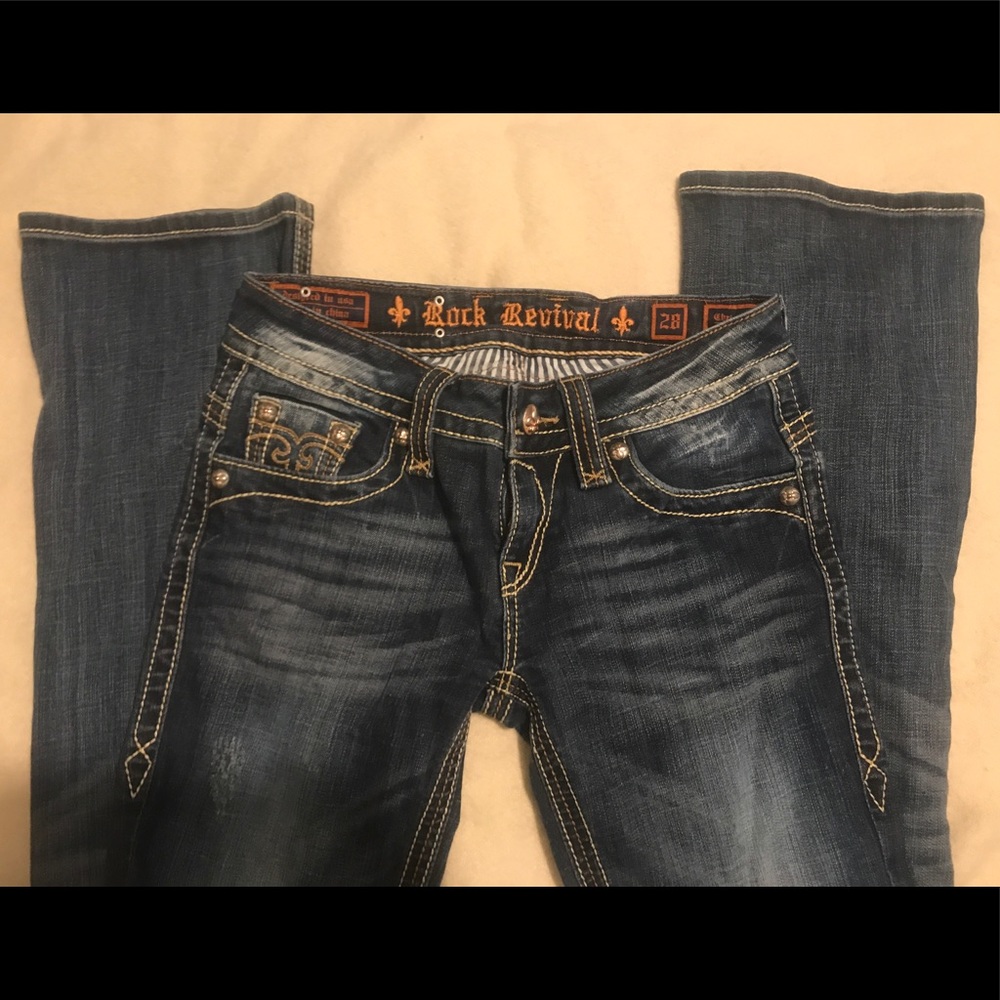 Rock Revival Christina Bootcut size 28