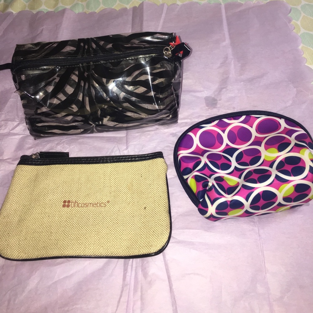 Must have on the go makeup bag three pieces