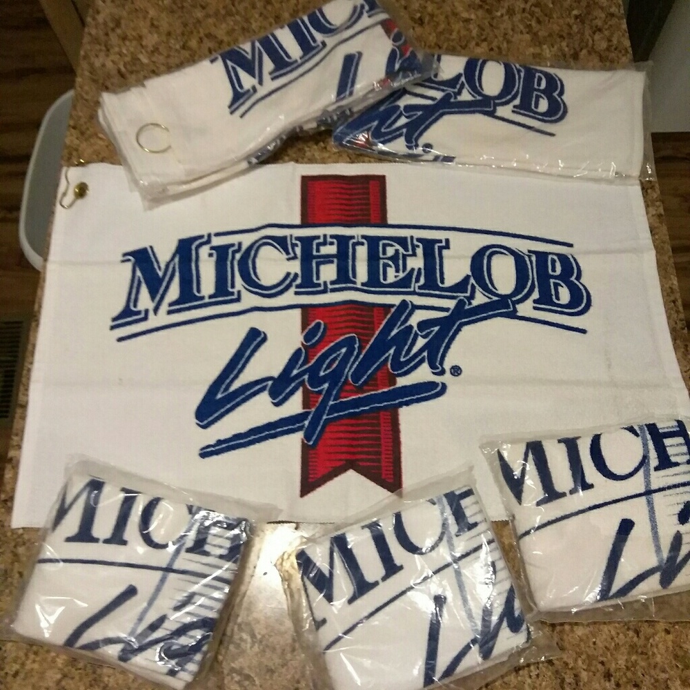 Set of 6 golf towels