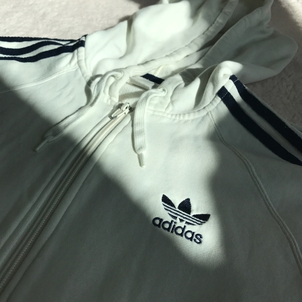 White Adidas Jacket