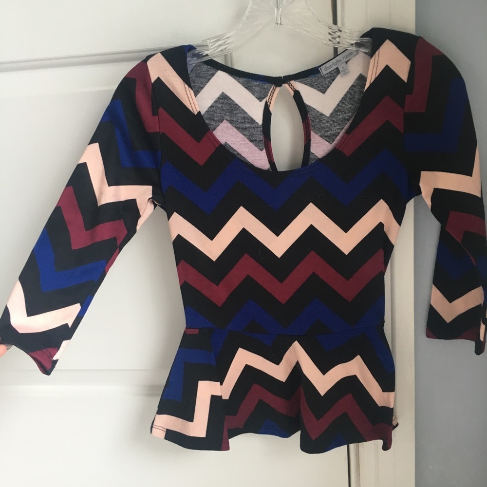 Zigzag blouse