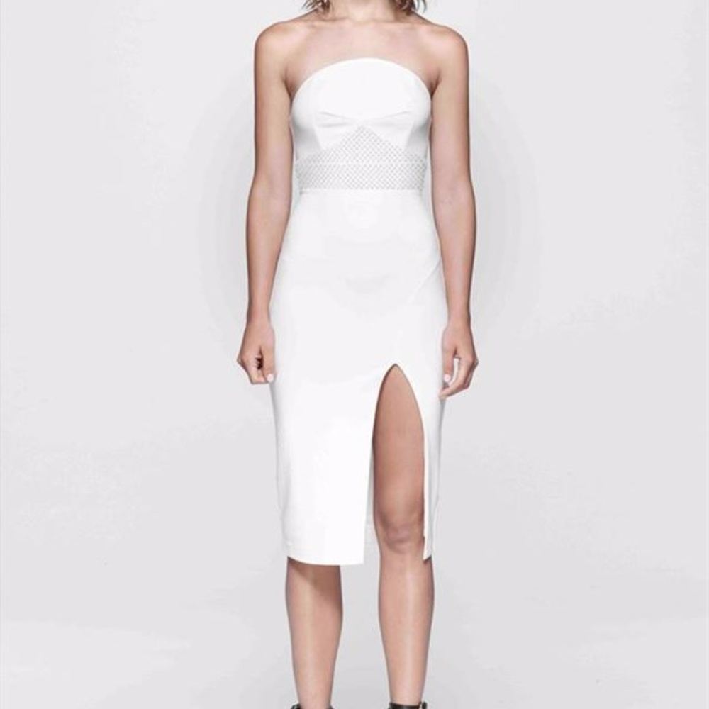 Bless'ed Are The Meek - "Futurism Dress" in White