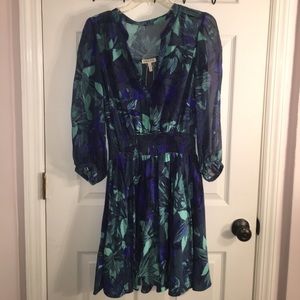 Rebecca Taylor Size 4 Floral Dress