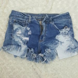 American Eagle Hi-Rise Shorties