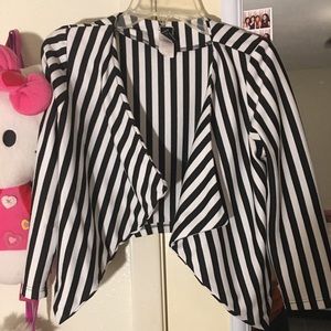 Striped blazer