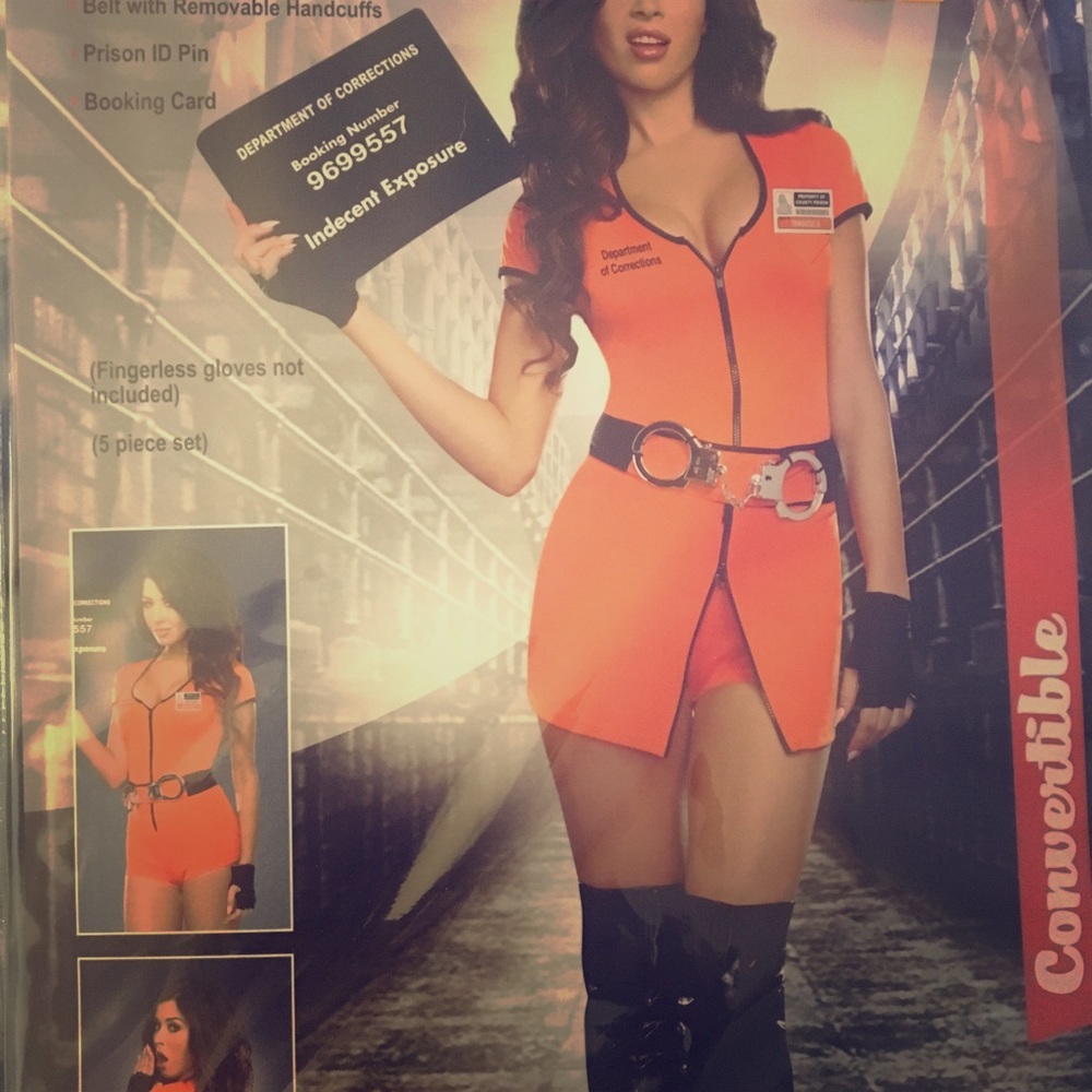 Prisoner women’s Halloween costume