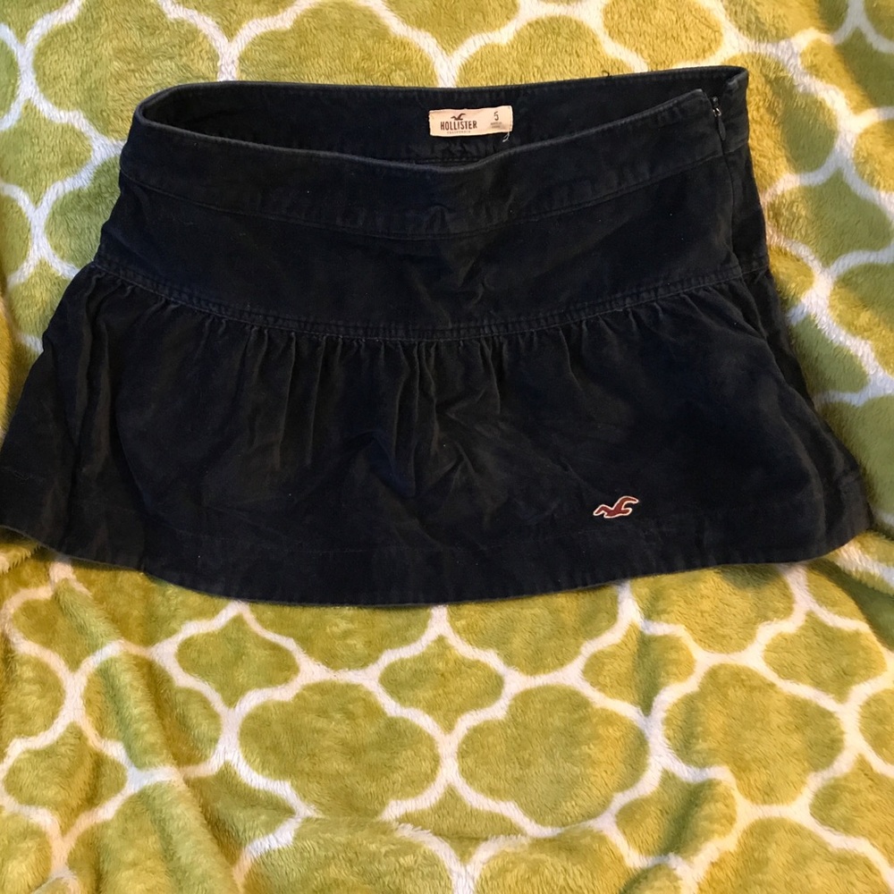 Hollister Velvet Skirt