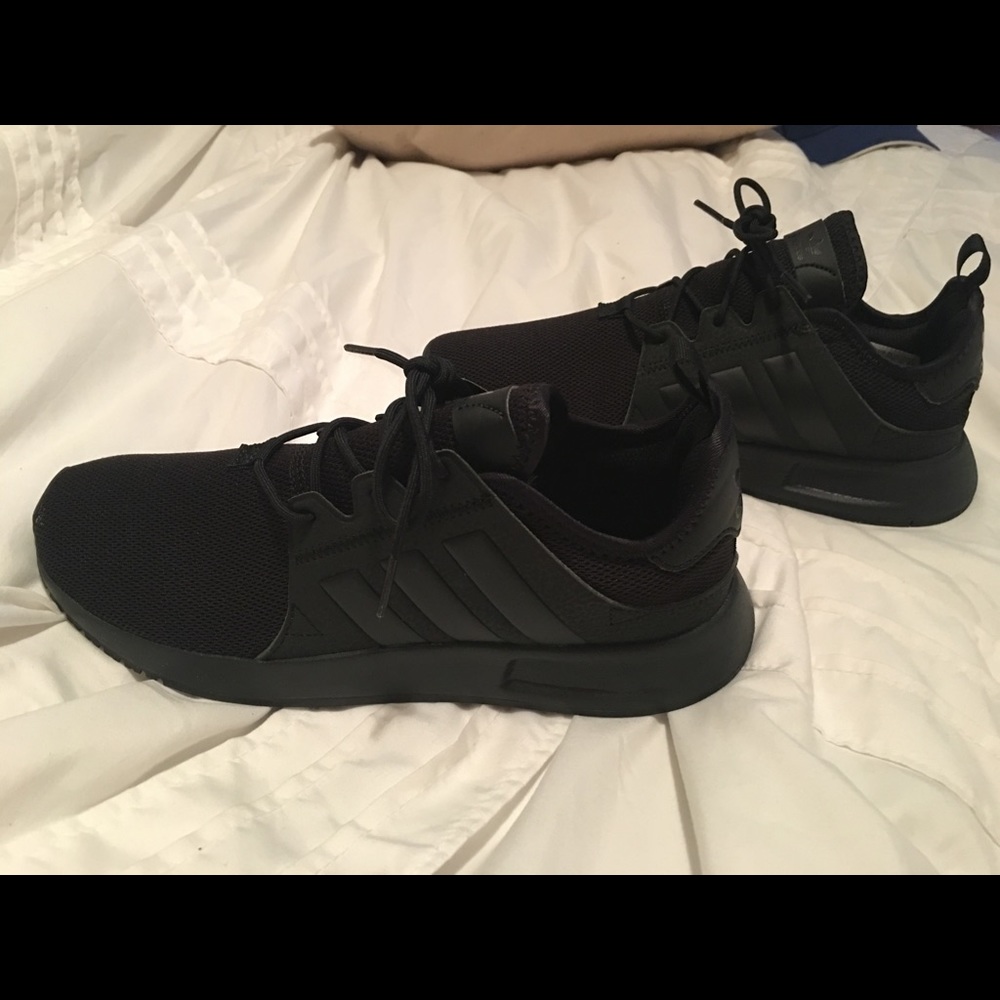 New Black Adidas