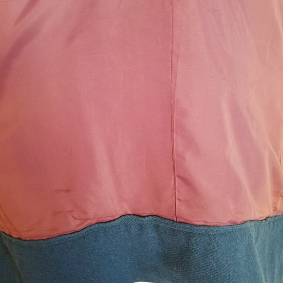 Vintage 100% wool suit in royal blue - Picture 5 of 7