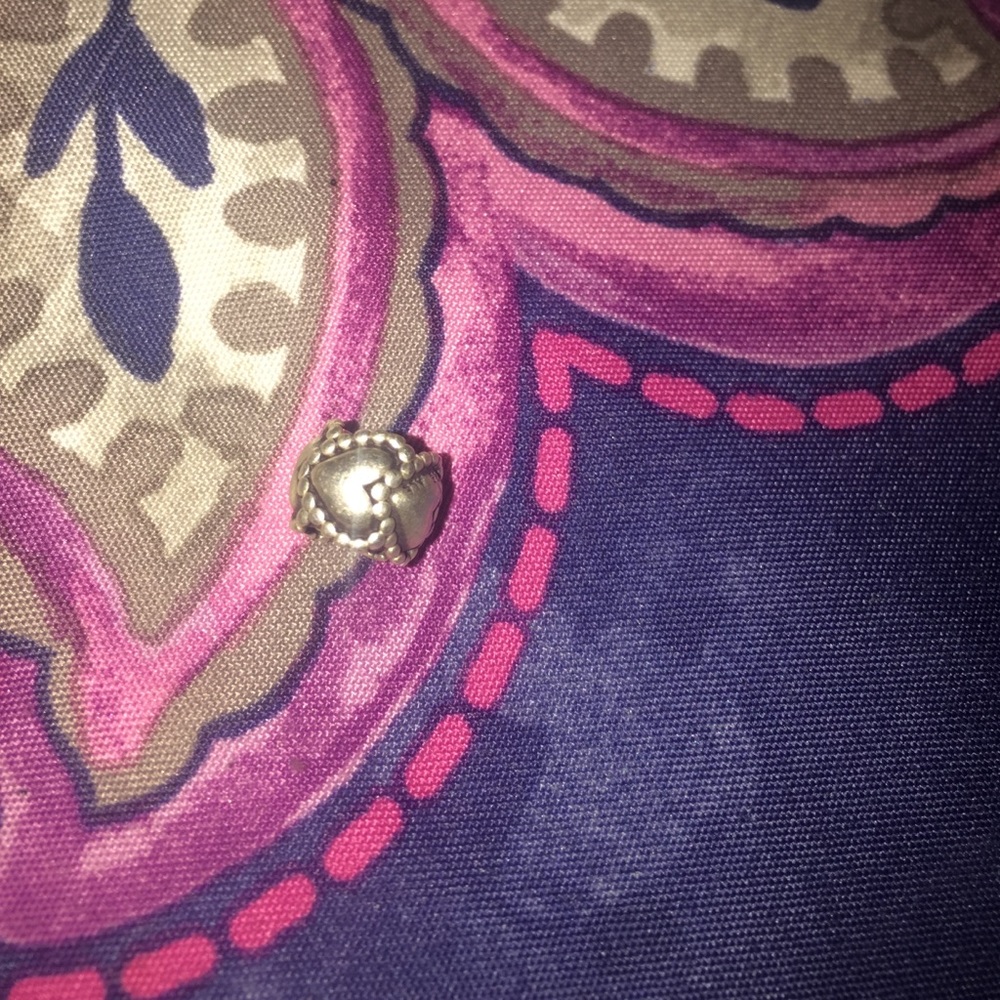 Authentic pandora heart charm or bracelet
