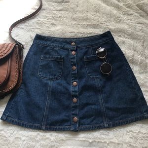 Brandy Melville Jean Skirt !!