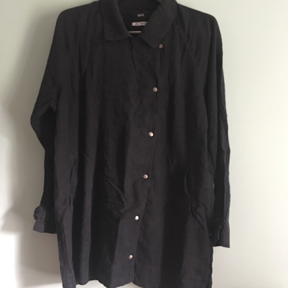 BDG drapery trench coat, size- L