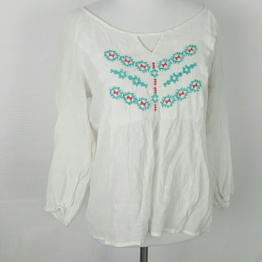 Takara Embroidered Top
