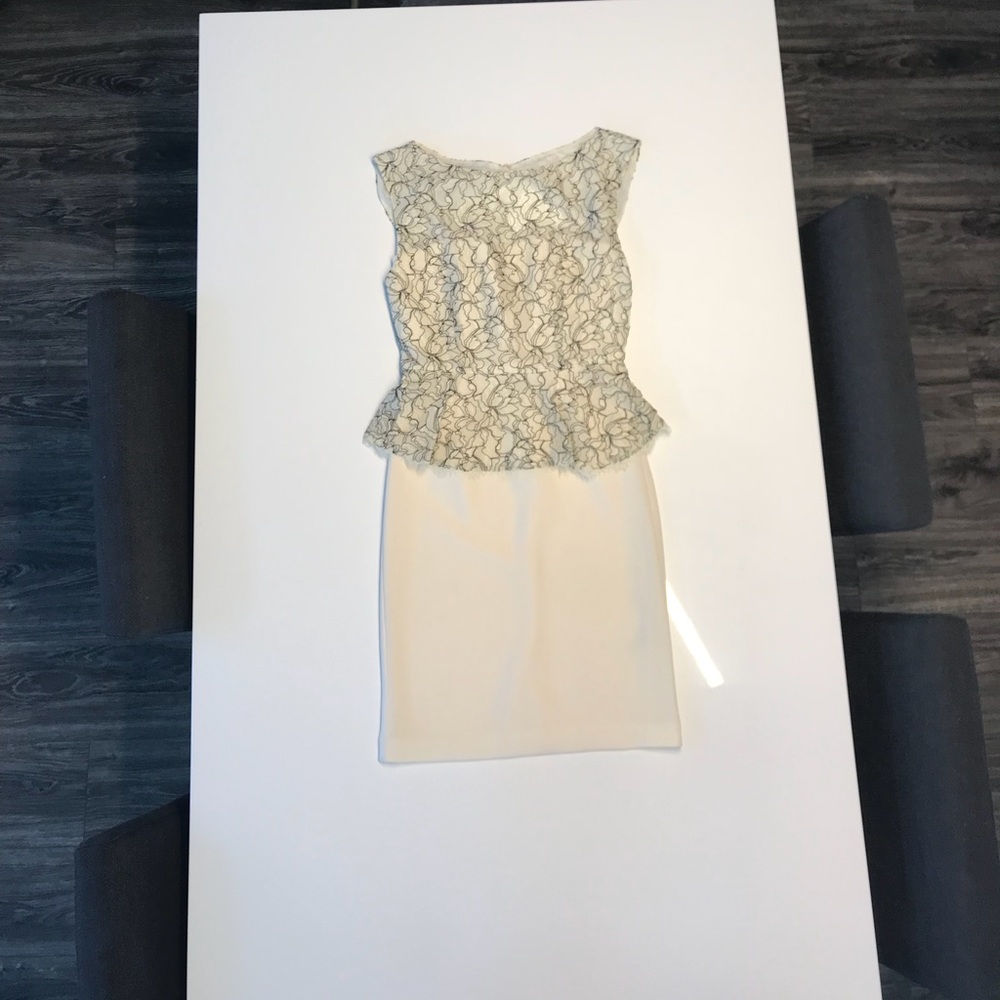 Alice + Olivia Peplum Dress