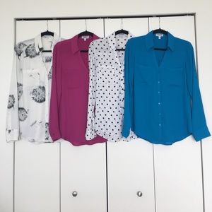 Bundle - 4 Express Portofino Shirts