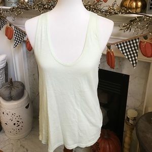 JCrew Mint Vintage Cotton Racerback Tank