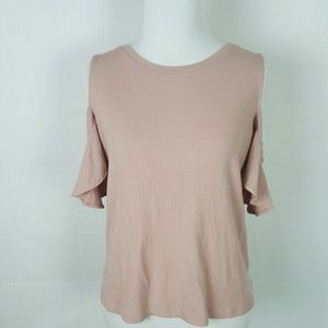 American Eagle cold shoulder top