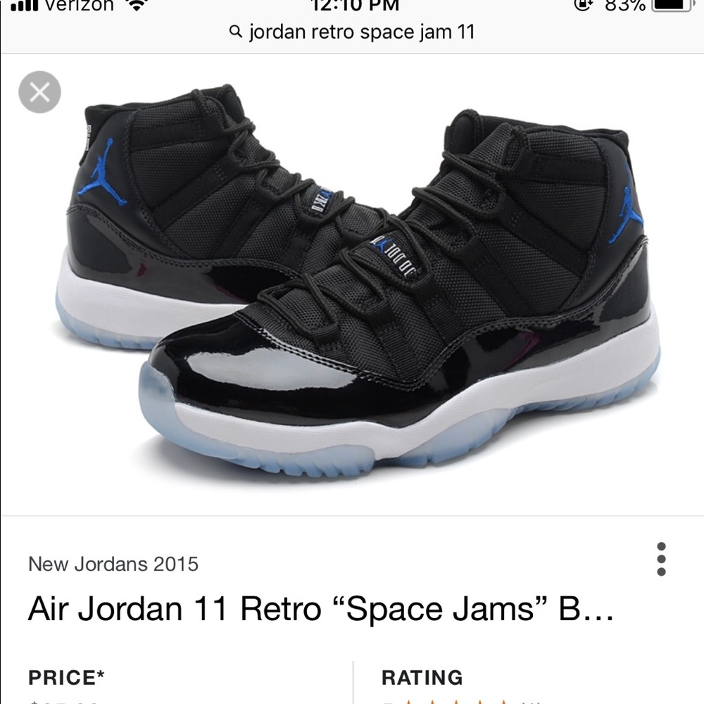 Jordan 11 Retro Space Jams