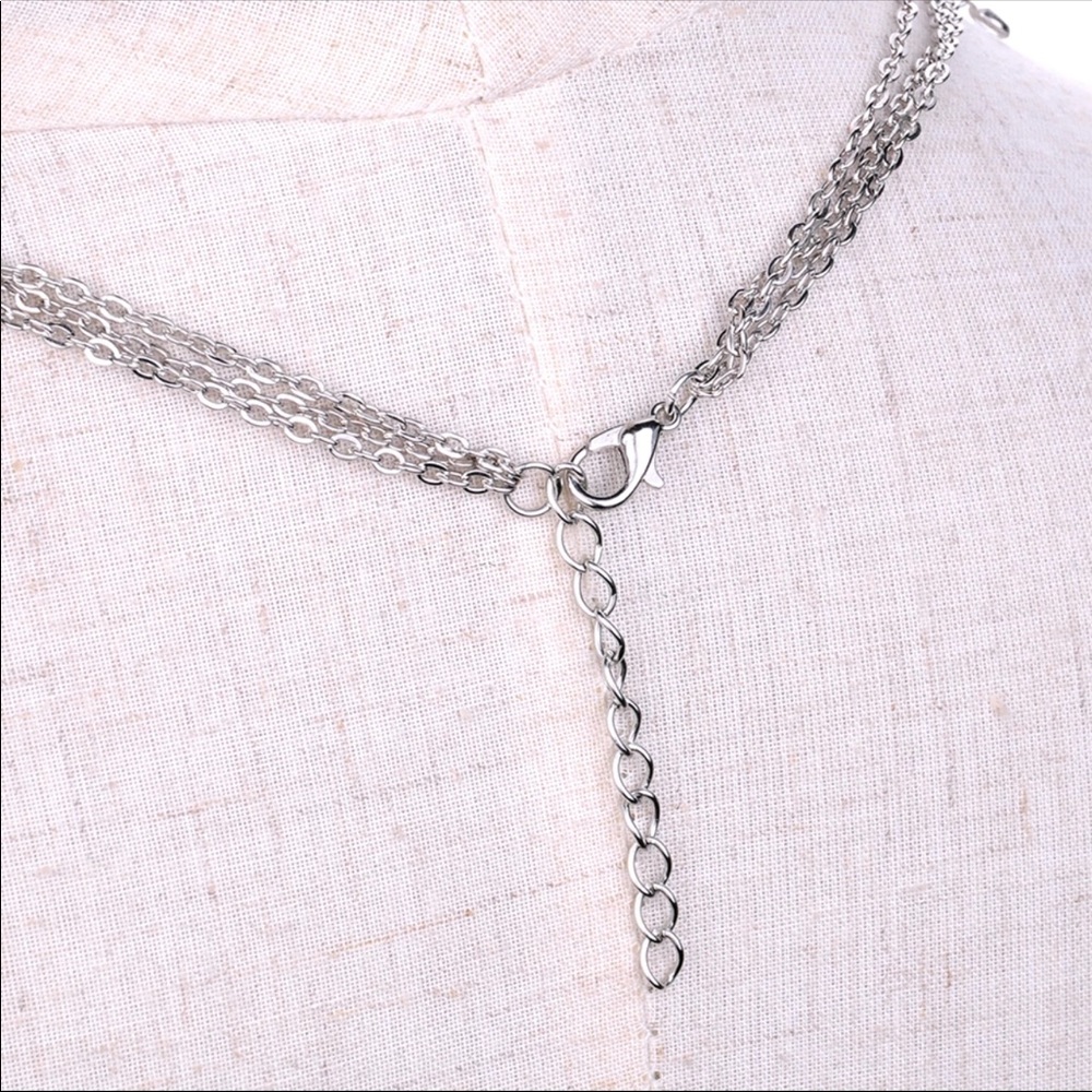Triple Layer Necklace - Picture 3 of 4