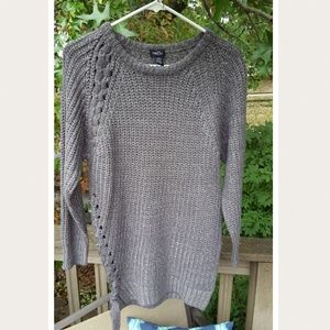 Rue 21 gray long sweater