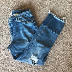 H&M distressed jeans