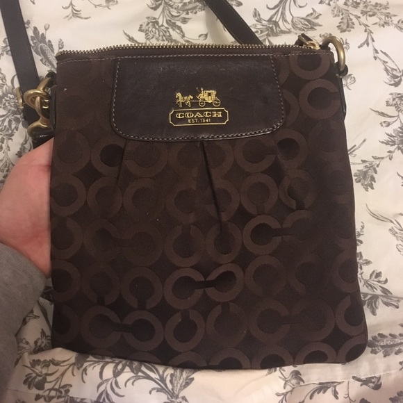 ❌Sold❌ Coach Brown Crossbody Bag - Picture 2 of 12