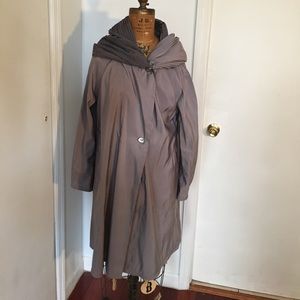 Gray Reversible Light Opera coat