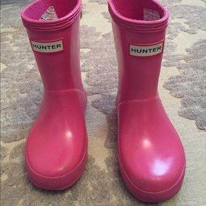 Toddler Pink Hunter Rain boots