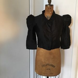 Dramatic Gary Graham Italian Shantung Jacket