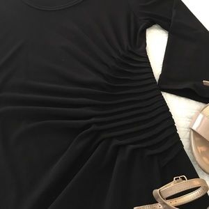 Size 4 LBD by Calvin Klein with side rusching