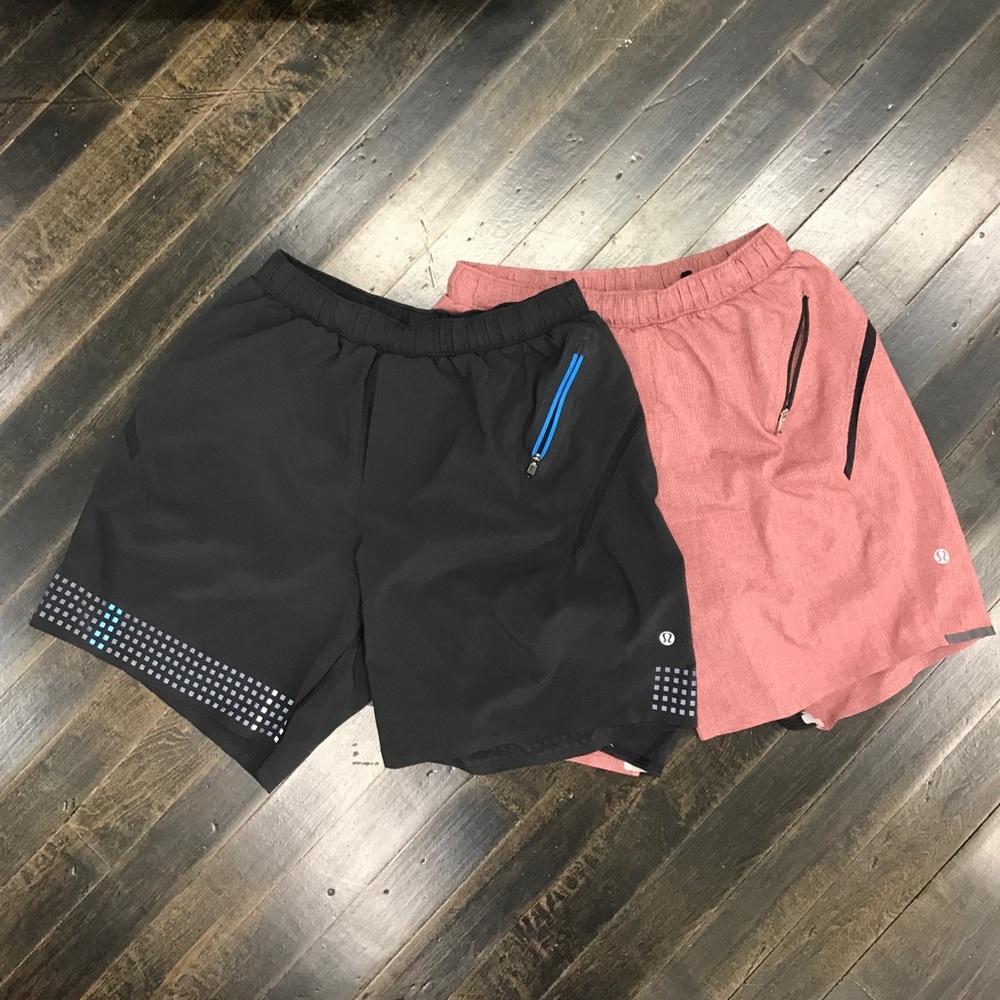 Lululemon men running shorts