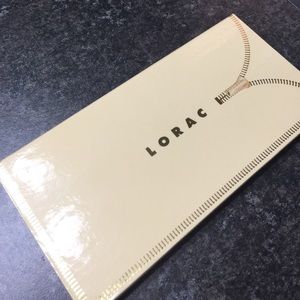 Lorac unzipped eyeshadow palette.